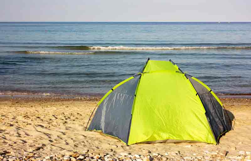 Beach Tents with Extra Shade
